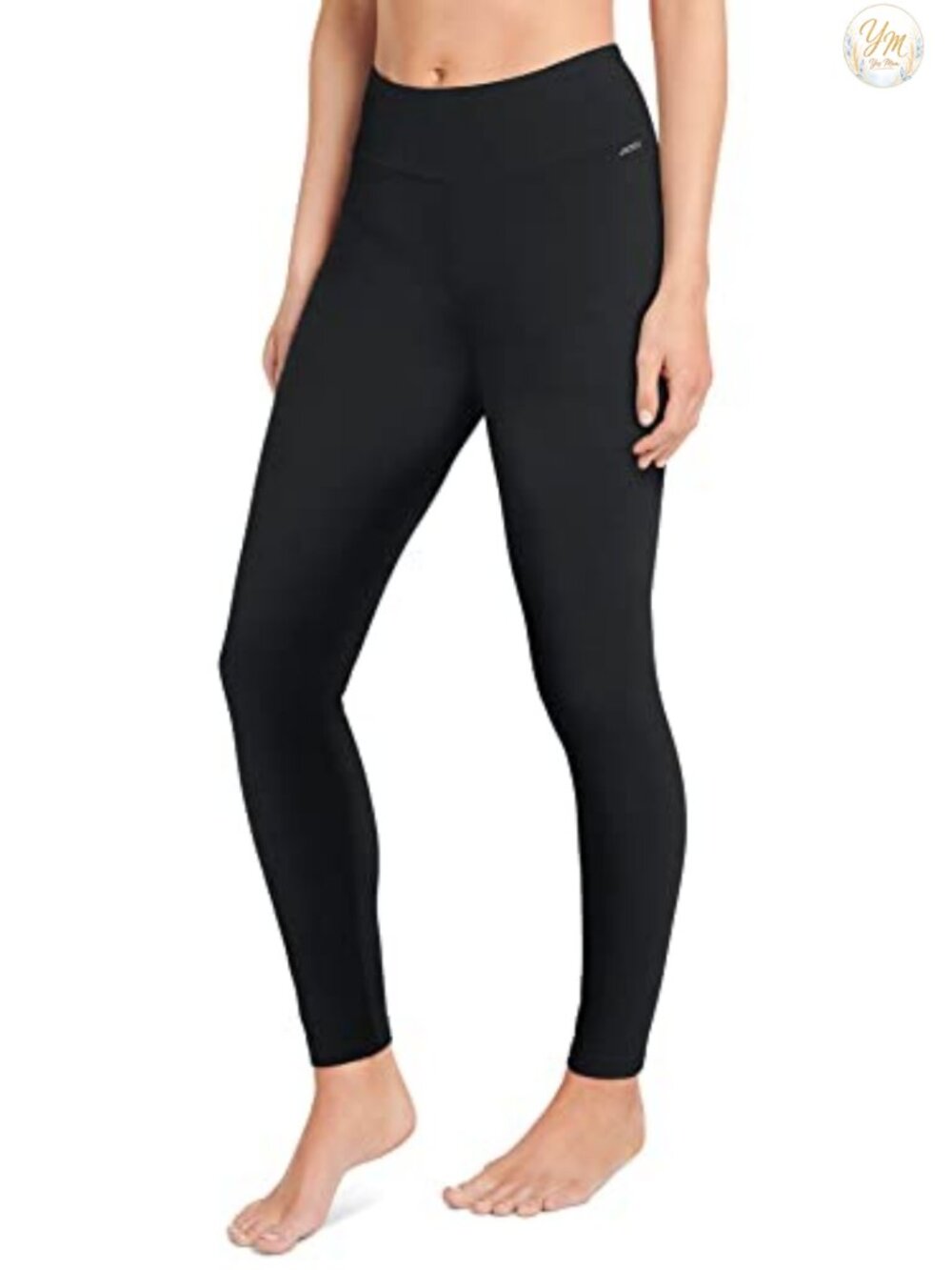 Jockey Active Cotton Stretch Wide Waistband Ankle Leggings